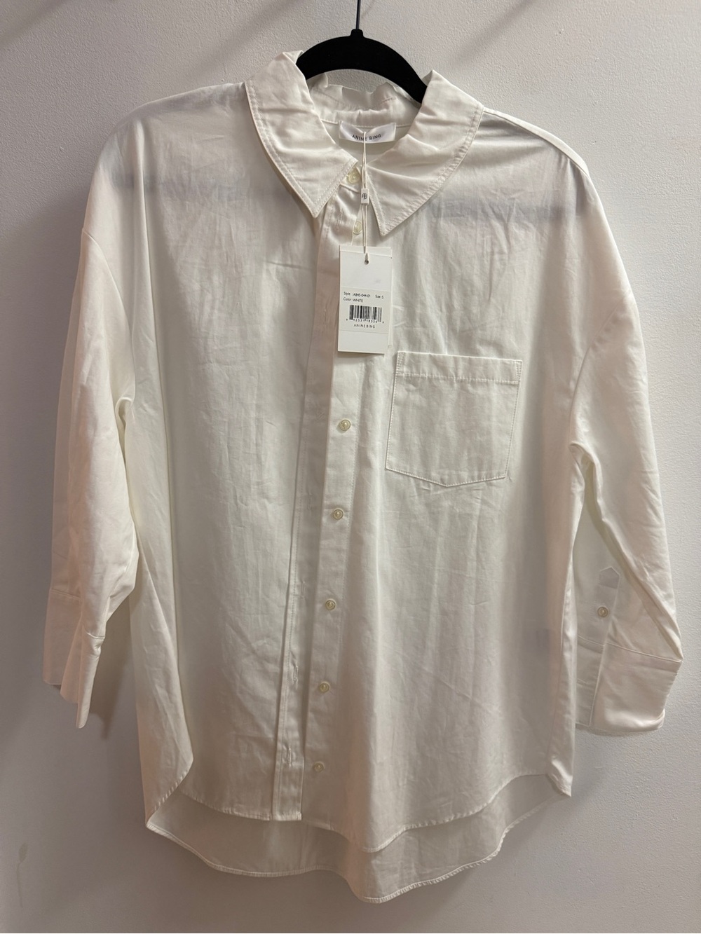 Anine Bing ¾ Sleeve Button Down